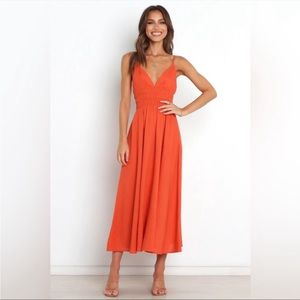 MVN The Label Lorella Dress Orange size 4